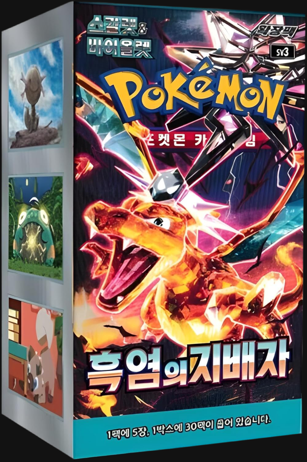 Korean Obsidian Flames Booster Box