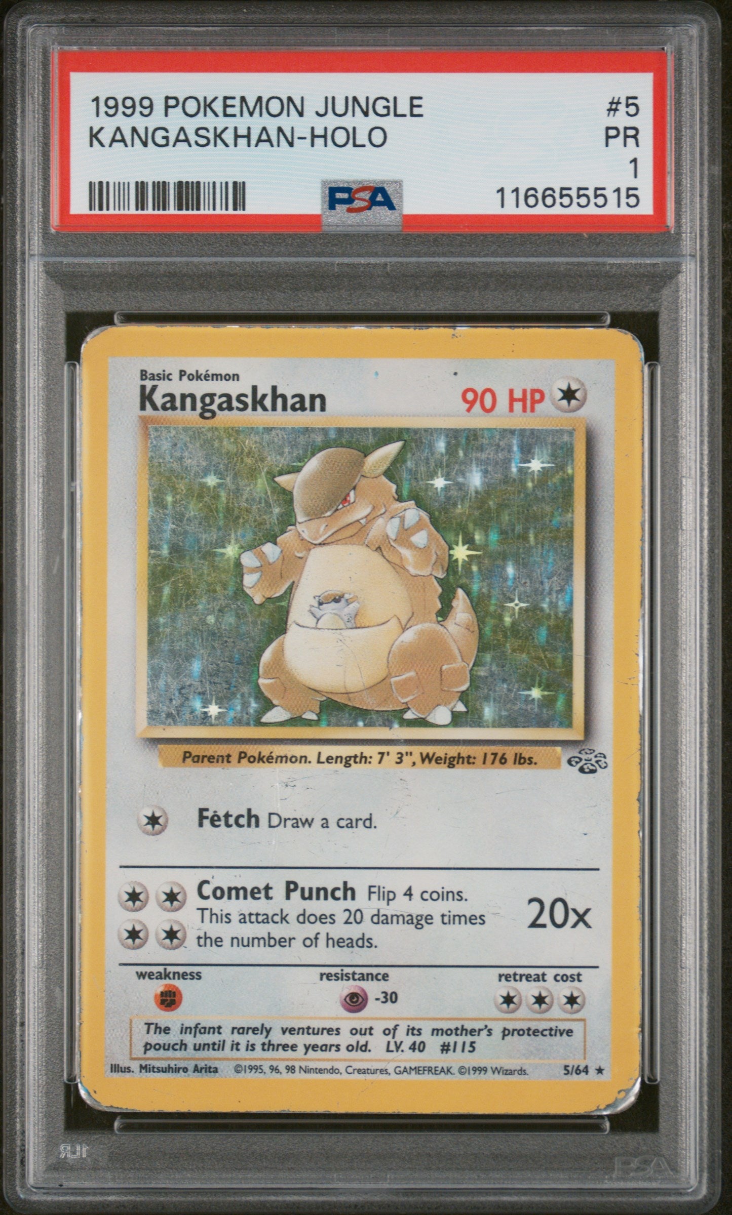 PSA 1 KANGASKHAN-HOLO