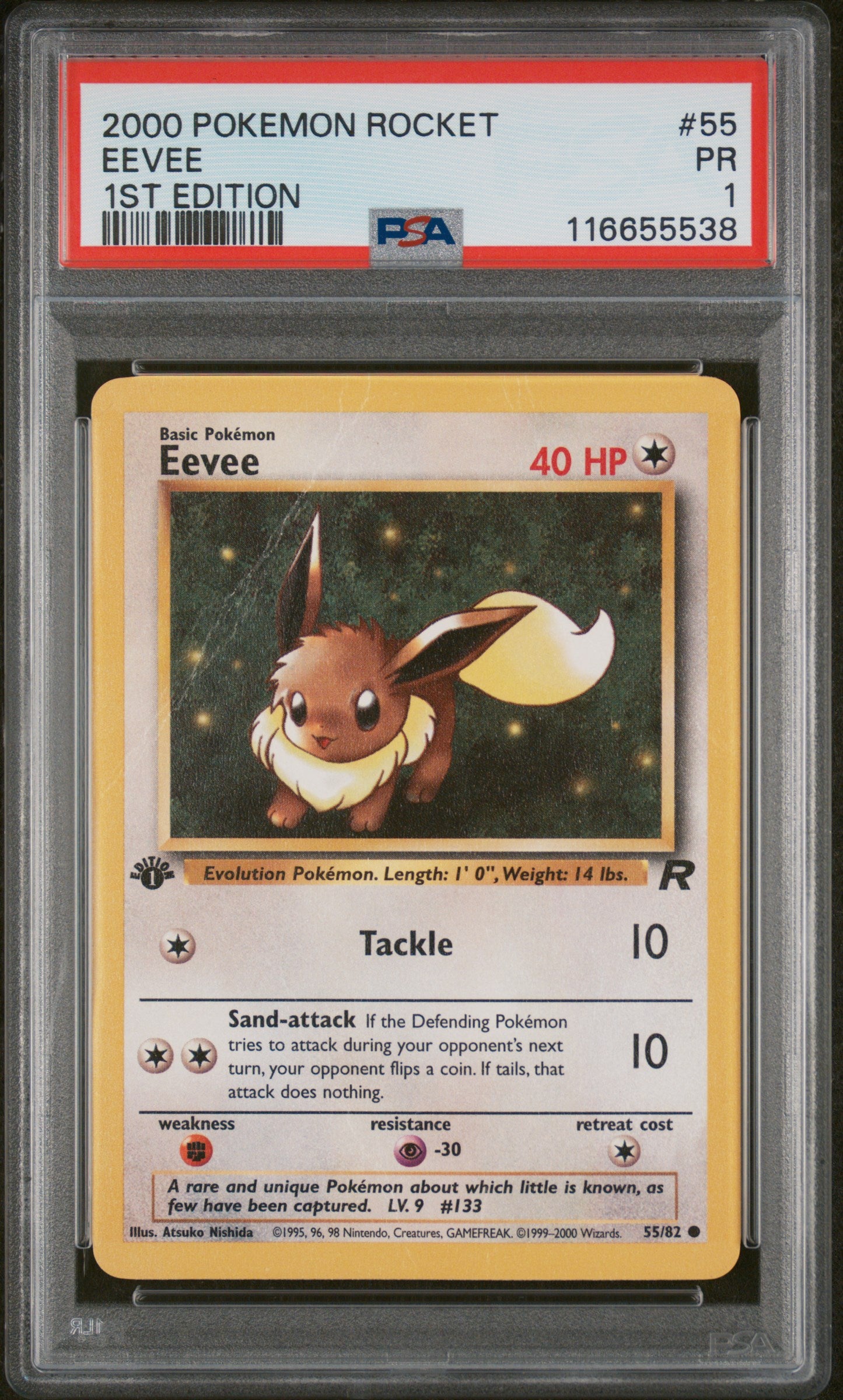 PSA 1 EEVEE 1ST ED