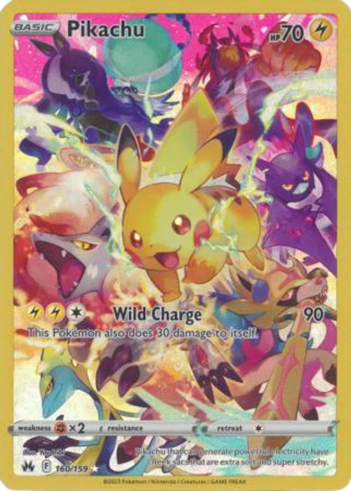 Pikachu Base Set #58