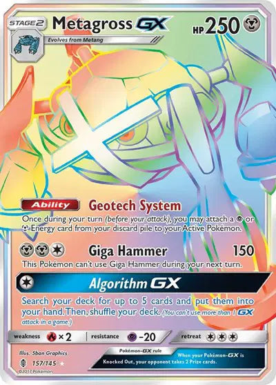 Metagross GX 157/145 - Secret Rare
