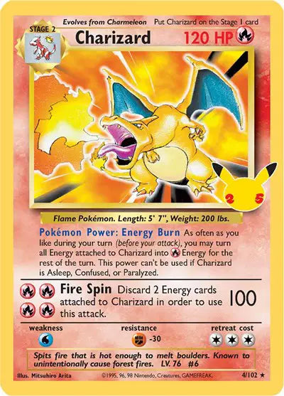 Charizard Classic Collection 4/102