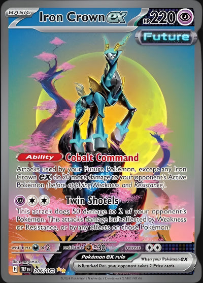 Iron Crown ex 206/162 - Special Illustration Rare