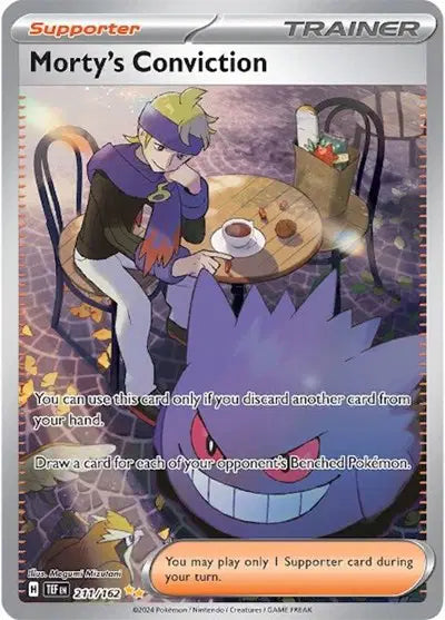 Morty's Conviction 211/162 - Special Illustration Rare